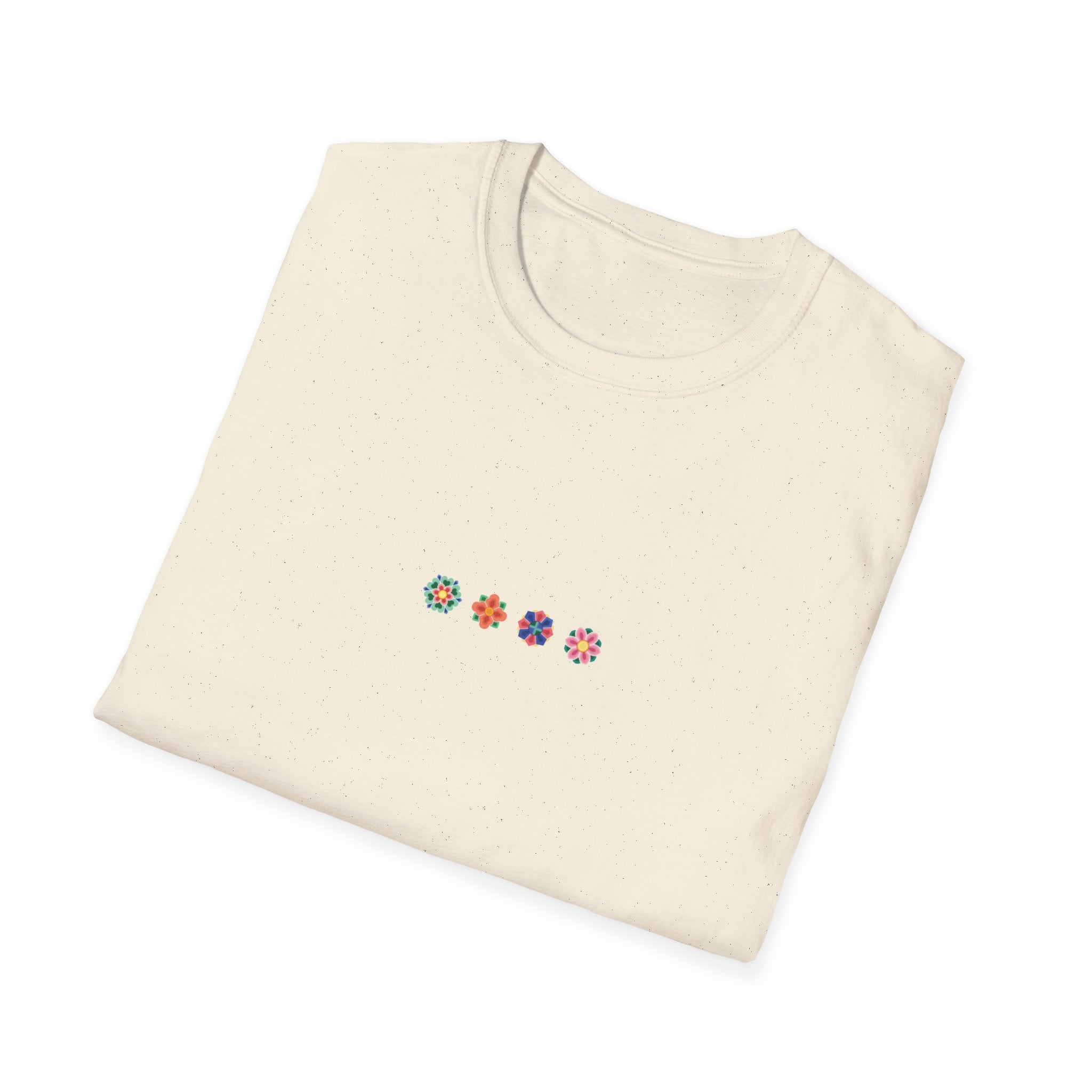 Korean DanChung Minimal Floral T