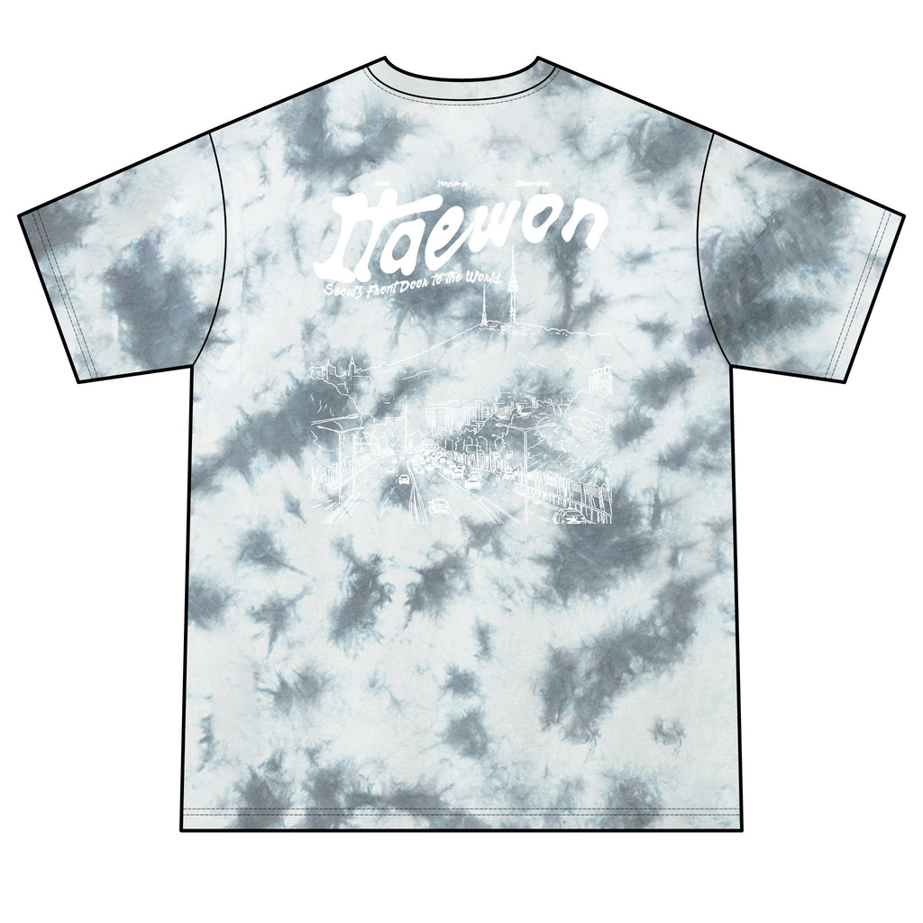 Itaewon 이태원 Crystal Tie-Dye T Shirt