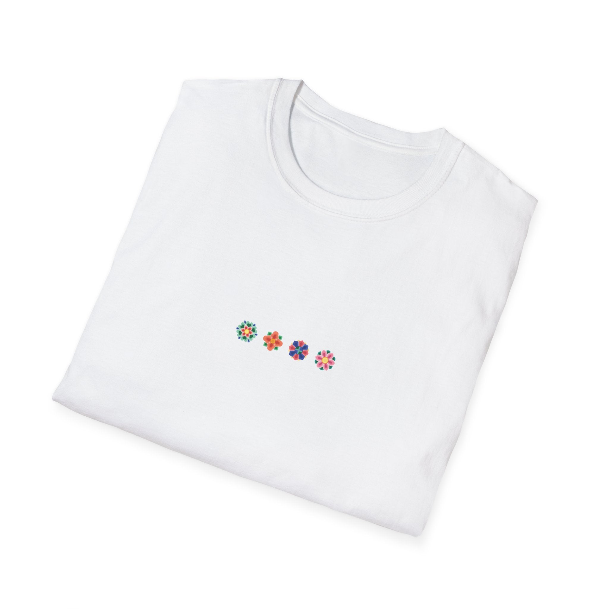 Korean DanChung Minimal Floral T