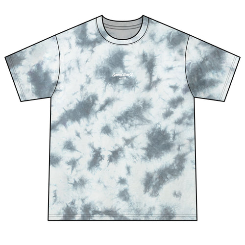 Gyeong Li Dan Gil 경리단길 Crystal Tie-Dye Tee — 'Food is Heaven, Traffic is Hell'